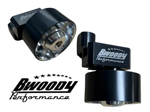 BWoody V3 Anti-Slip Idler Pulley with Metco Billet Pulley for Hellcat Redeye and Trackhawk 6.2L HEMI