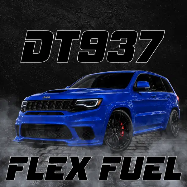 dusterhoff racing dt937 flex fuel power package blue trackhawk