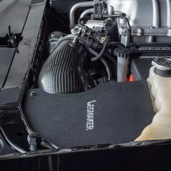 Legmaker carbon fiber intake Hellcat 2015-2020 right view