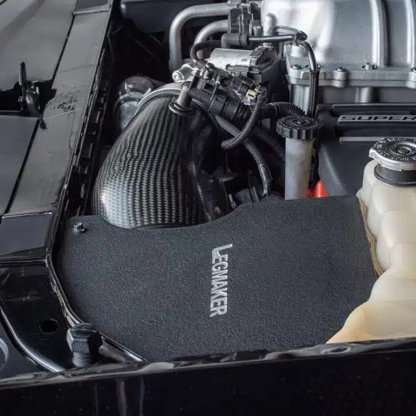 Legmaker carbon fiber intake Hellcat 2015-2020 right view
