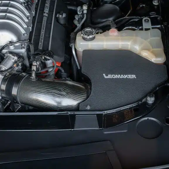 Legmaker carbon fiber intake Hellcat 2015-2020 front view