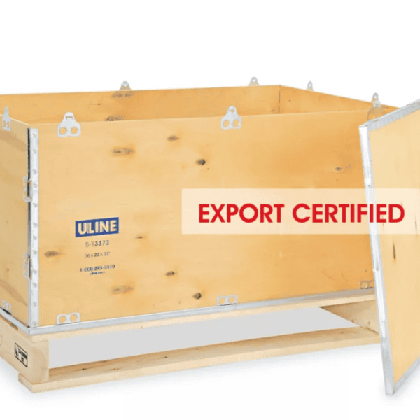 Sipple 36x22x22 Wooden Shipping Crate