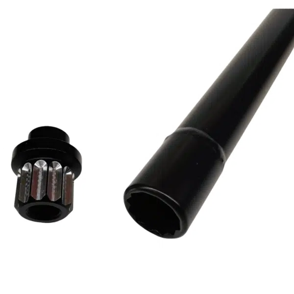 Drag Race Solutions 3/4" 12-Point Pit Socket Extension | Black Chromoly - Dusterhoff Racing
