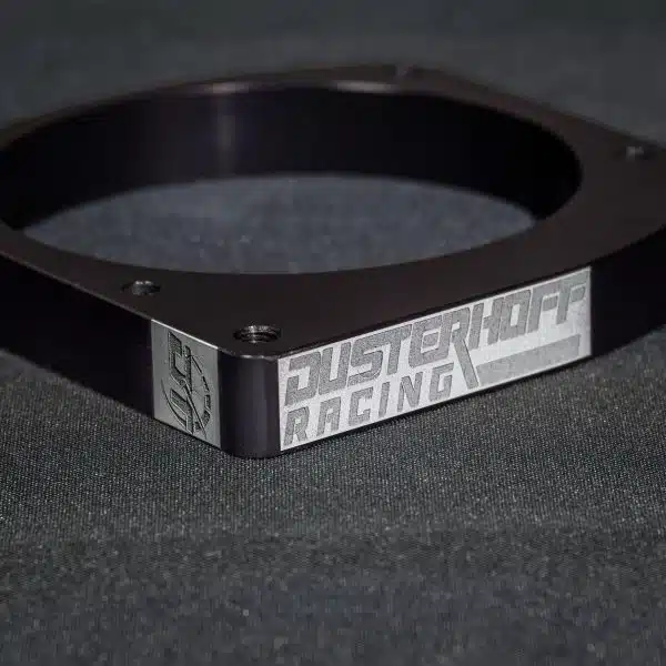dusterhoff racing nitrous plate 112mm close up logo