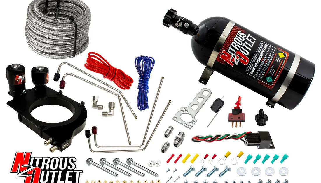 102mm Nitrous Throttle Body Plate System for Holley Hi Ram Intake