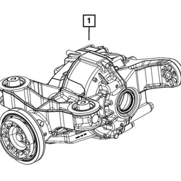 MOPAR 3.09 Limited Slip Differential for 2018-2023 Challenger, Charger SRT Hellcat Redeye, Demon & Super Stock (Part 68427799AA)
