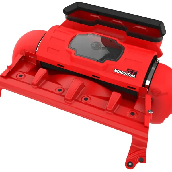 Momentum GT Cold Air Intake System in Raising Hell Red w/ Black Pro 5R Filters For TRX By AFE Power