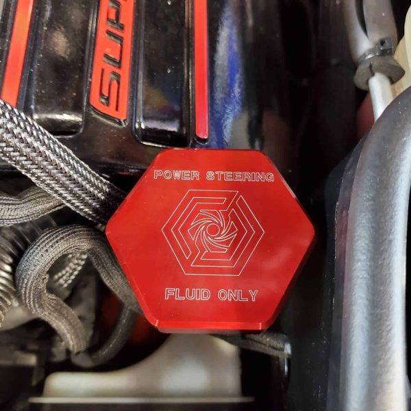 Billet Hellcat Power Steering Cap By TBA Machine