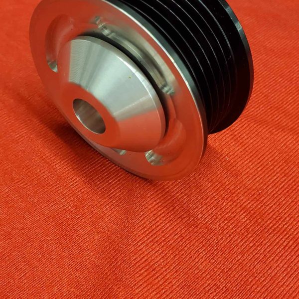 6.2L Grooved Serpentine Idler Pulley By TBA Machine