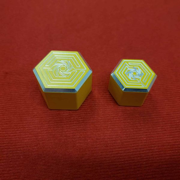 Billet Trackhawk AC Caps By TBA Machine