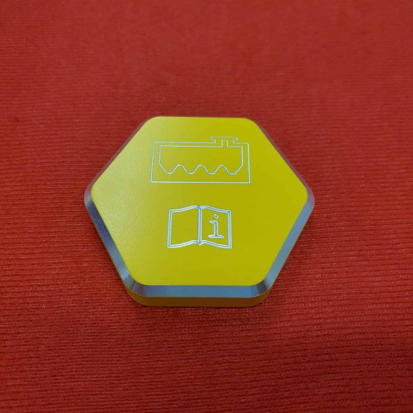 Billet Trackhawk Radiator Overflow Cap By TBA Machine