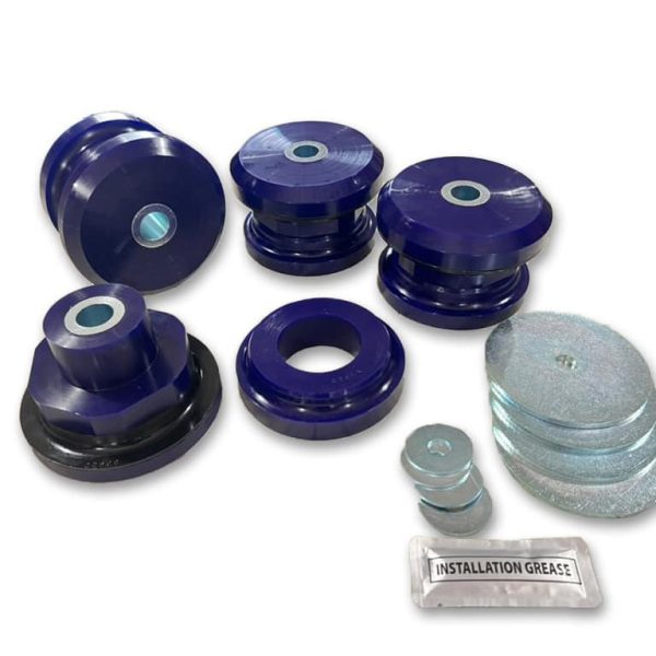 GForce 2018+ WK2 Jeep Trackhawk Rear Cradle to Body PRO Bushing Kit