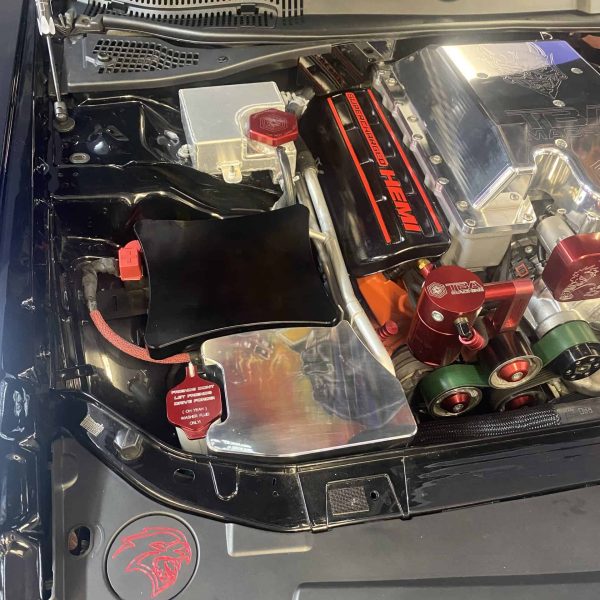 6061 Billet Hellcat ABS Cover By TBA Machine