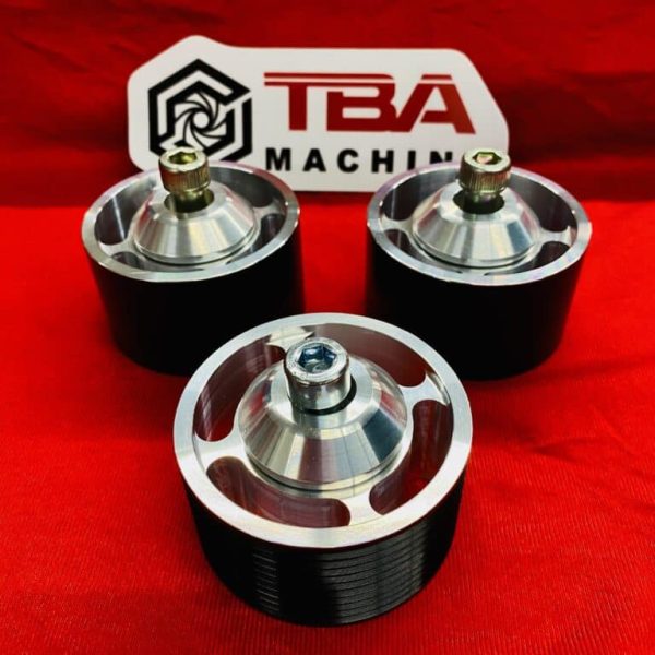 Dual Bearing Supercharger Pulley Set By TBA Machine