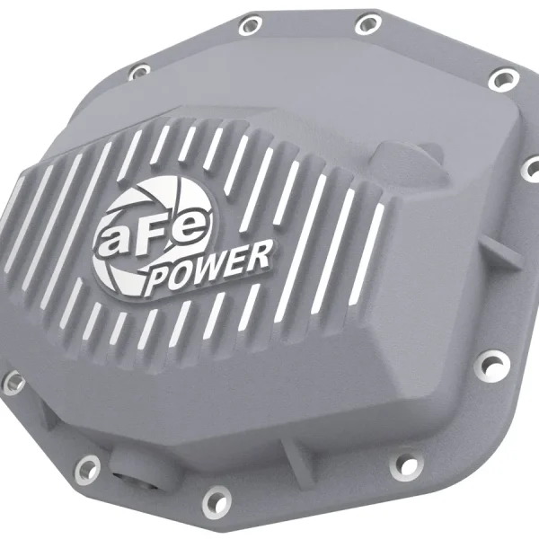 Street Series Rear Differential Cover Raw w/ Machined Fins By AFE Power