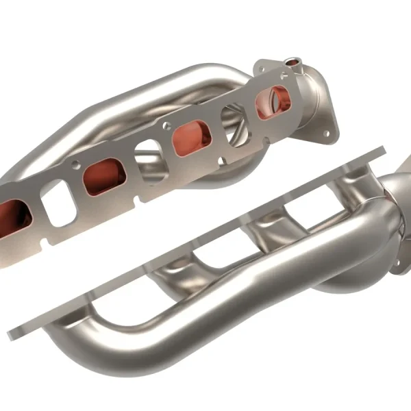 Twisted Steel 304 Stainless Steel Short Tube Header w/ Titanium Ceramic Coat Finish For Ram TRX By AFE Power