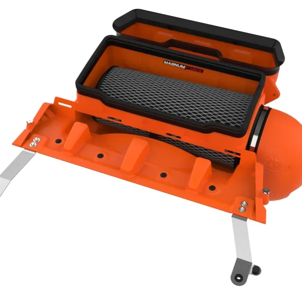 Magnum FORCE Stage-2 Orange Edition Cold Air Intake System w/ Black Pro 5R Filter For TRX By AFE Power