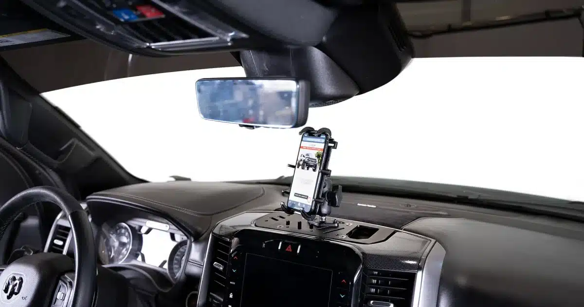 2019-2025 Ram 1500 TRX 2025 RHO Digital Device Dash Mount By
