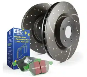2021-2024 RAM TRX & 2025 Ram RHO EBC S3 Kits Greenstuff Pads and GD Rotors By EBC