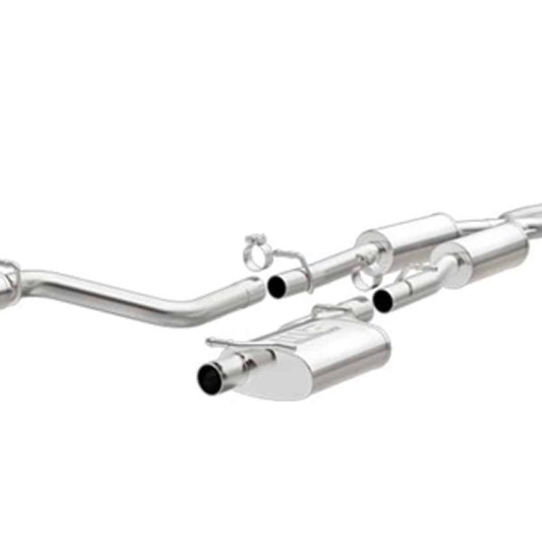 STREET SERIES Stainless Catback Exhaust - REUSES OE TIPS (2015-2018 5.7L HEMI Dodge Charger R/T & 2015-2019 300C) - 19226 By Magnaflow