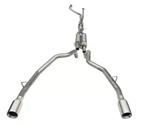 Ram TRX Crew Cab Xtreme Catback Exhaust Dual Rear Satin Tip By Corsa