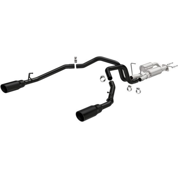 SPEQ Series Cat-Back Performance Exhaust System Black Coated for 2025 RAM 1500 3.0L Hurricane 19685 By Magnaflow