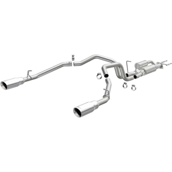 SPEQ Series Cat-Back Performance Exhaust System Polished for 2025 RAM 1500 3.0L Hurricane 19684 BY Magnaflow