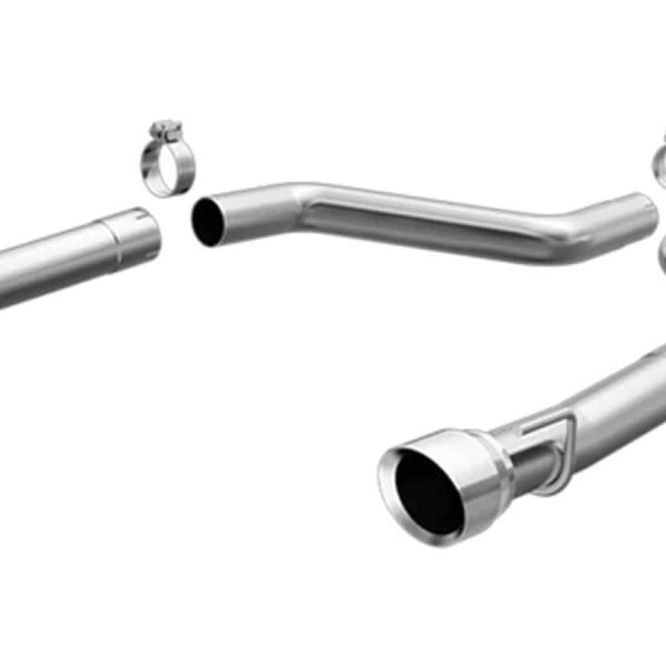 Stainless Race Series Axle-Back Exhaust for 15-16 Charger SRT 392 6.4L & SRT Hellcat 6.2L HEMI - 19235 By Magnaflow