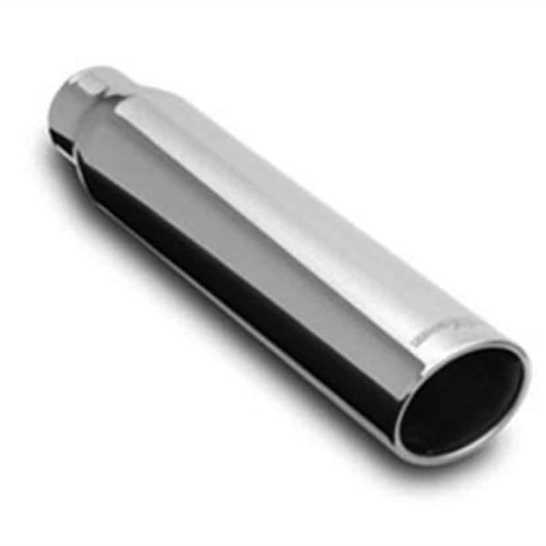 Stainless Steel 4" Rolled - Angle Cut 12" Tip - 35116 By Magnaflow