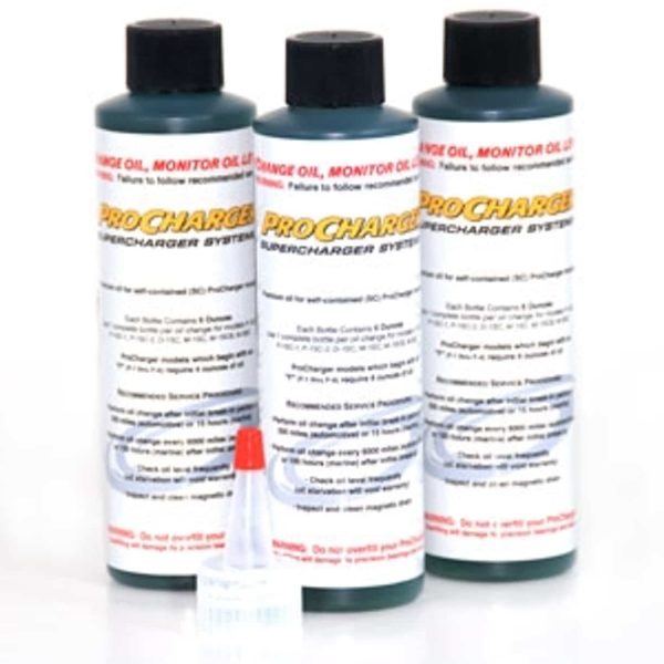 Supercharger Oil 4oz Bottle 3 Pack for F-1 to F-4 Head Units ME001G-004 By ProCharger