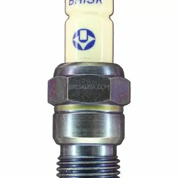 RR12S Silver Spark Plug By Brisk Racing (EACH)