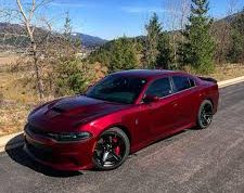 Hellcat burgundy red