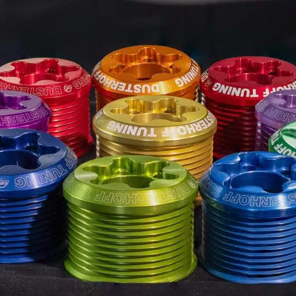 colored supercharger pullies