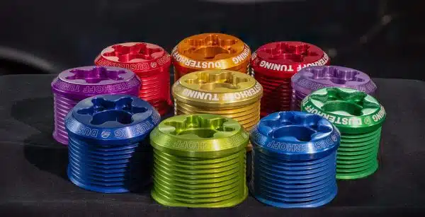 colored supercharger pullies