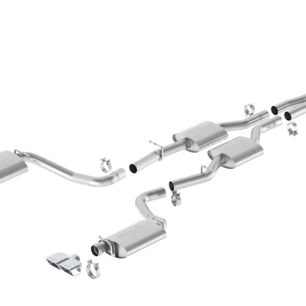 2009-2014 Dodge Challenger R/T Cat-Back Exhaust System ATAK Part # 140708 By Borla