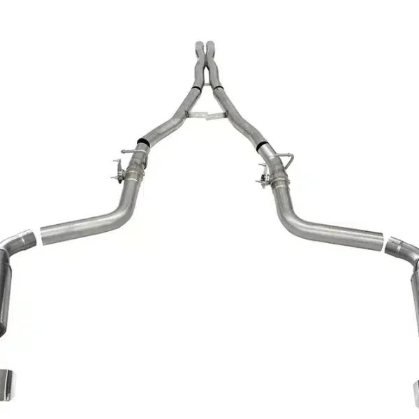 Xtreme Valved 2.75 In Cat-Back GTX2 Tips | 2015-2023 Challenger 6.4L, 6.2L By Corsa